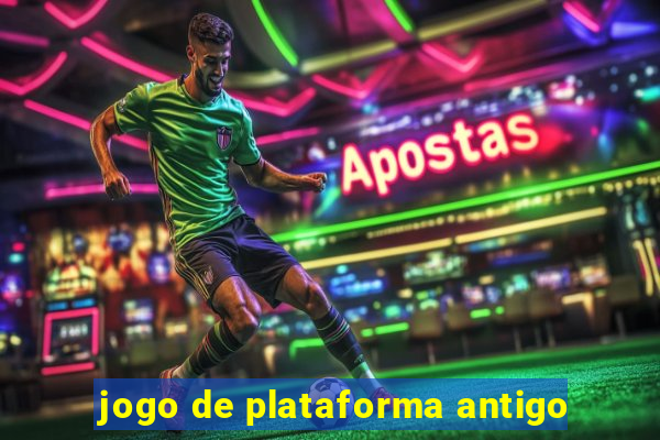 jogo de plataforma antigo