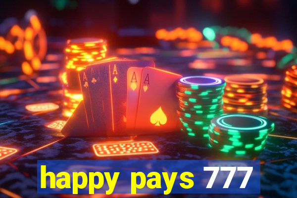 happy pays 777