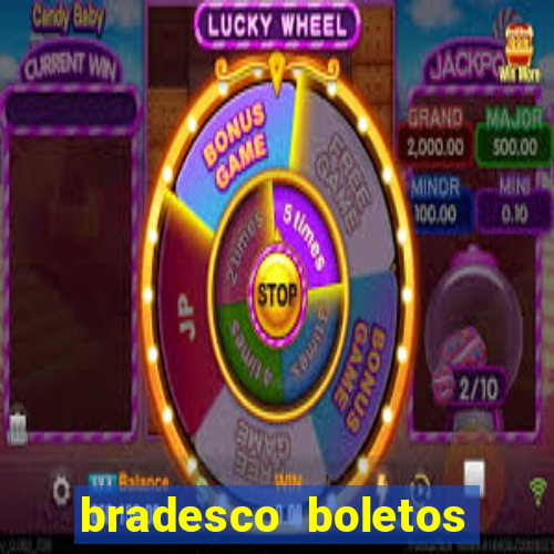 bradesco boletos segunda via