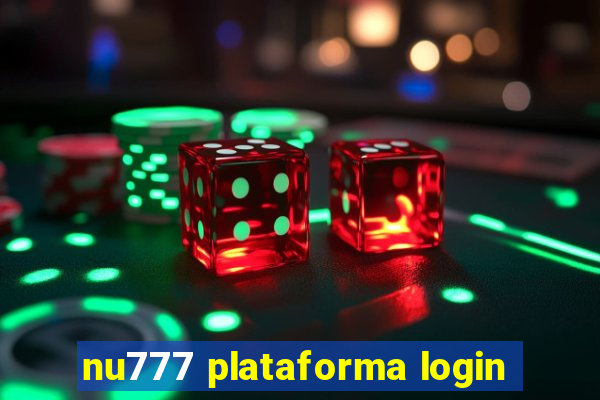 nu777 plataforma login